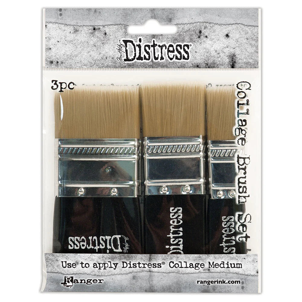 Tim Holtz Distress Collage Brush Set