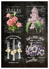 Little Birdie Deco Transfer Sheet