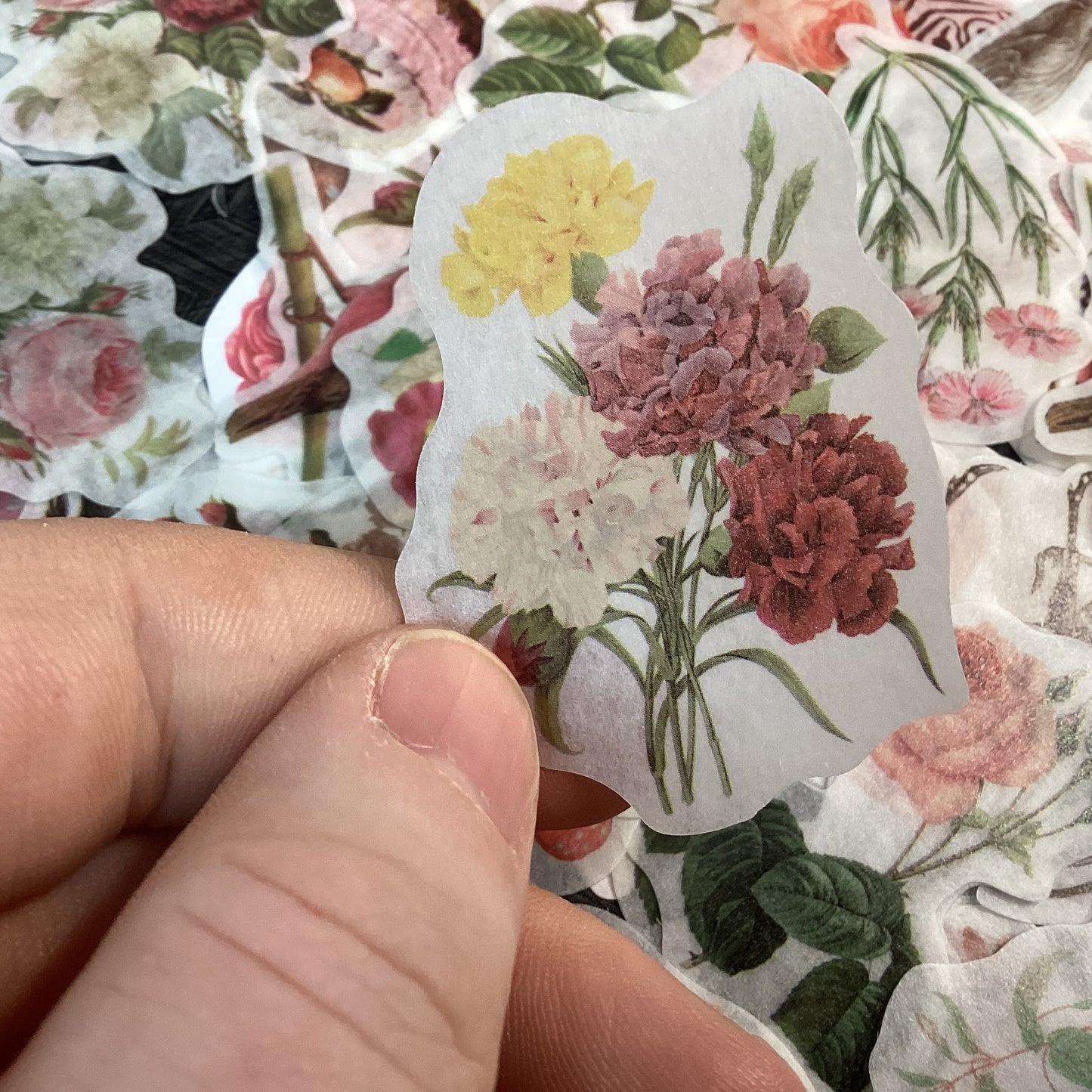 Pink Washi Sticker Mix