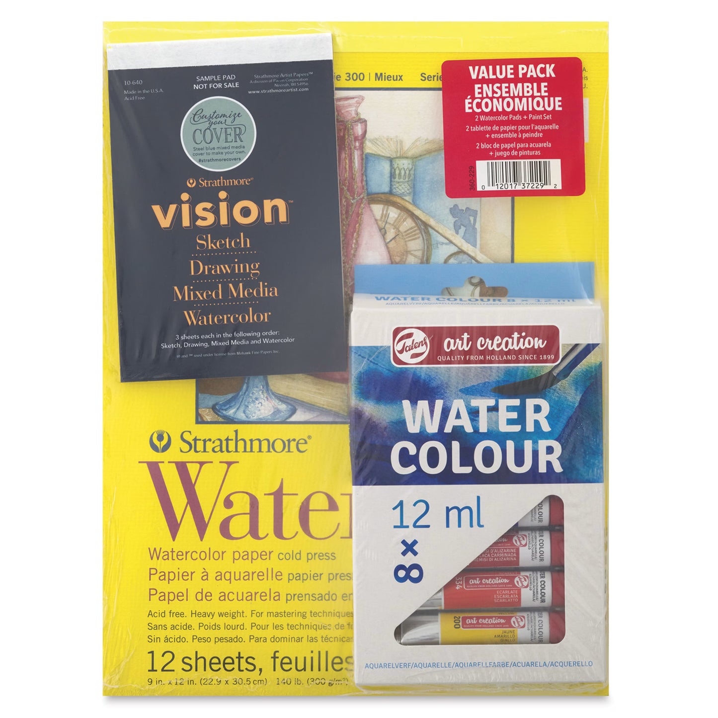 Watercolor + Drawing Value Pack