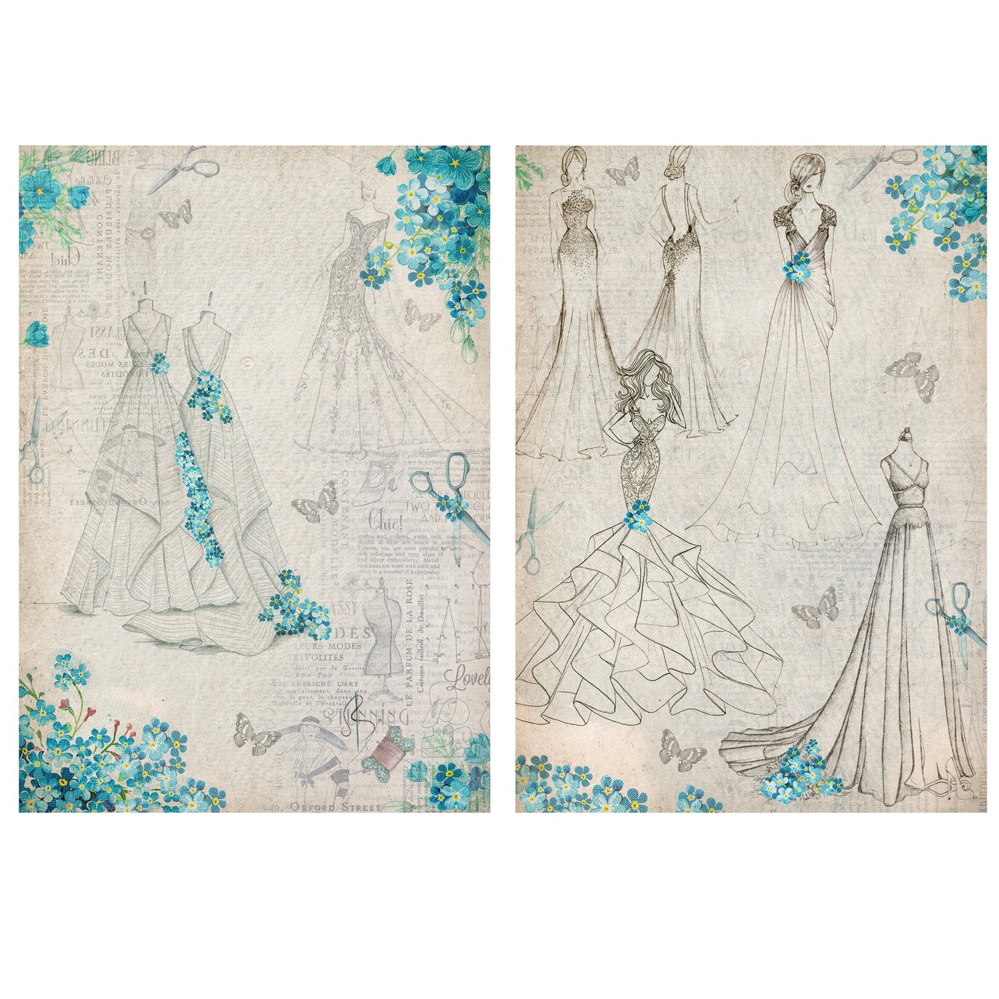 Filament Decoupage Papers