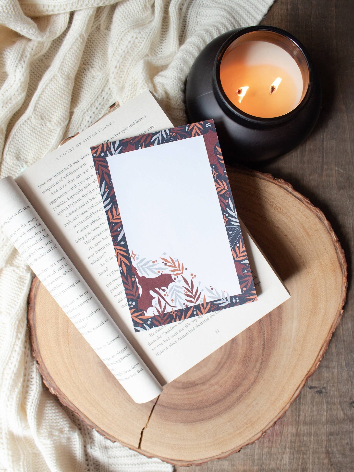 4x6 Fantasy Dragon Notepad | Book Lover Stationery and Gifts