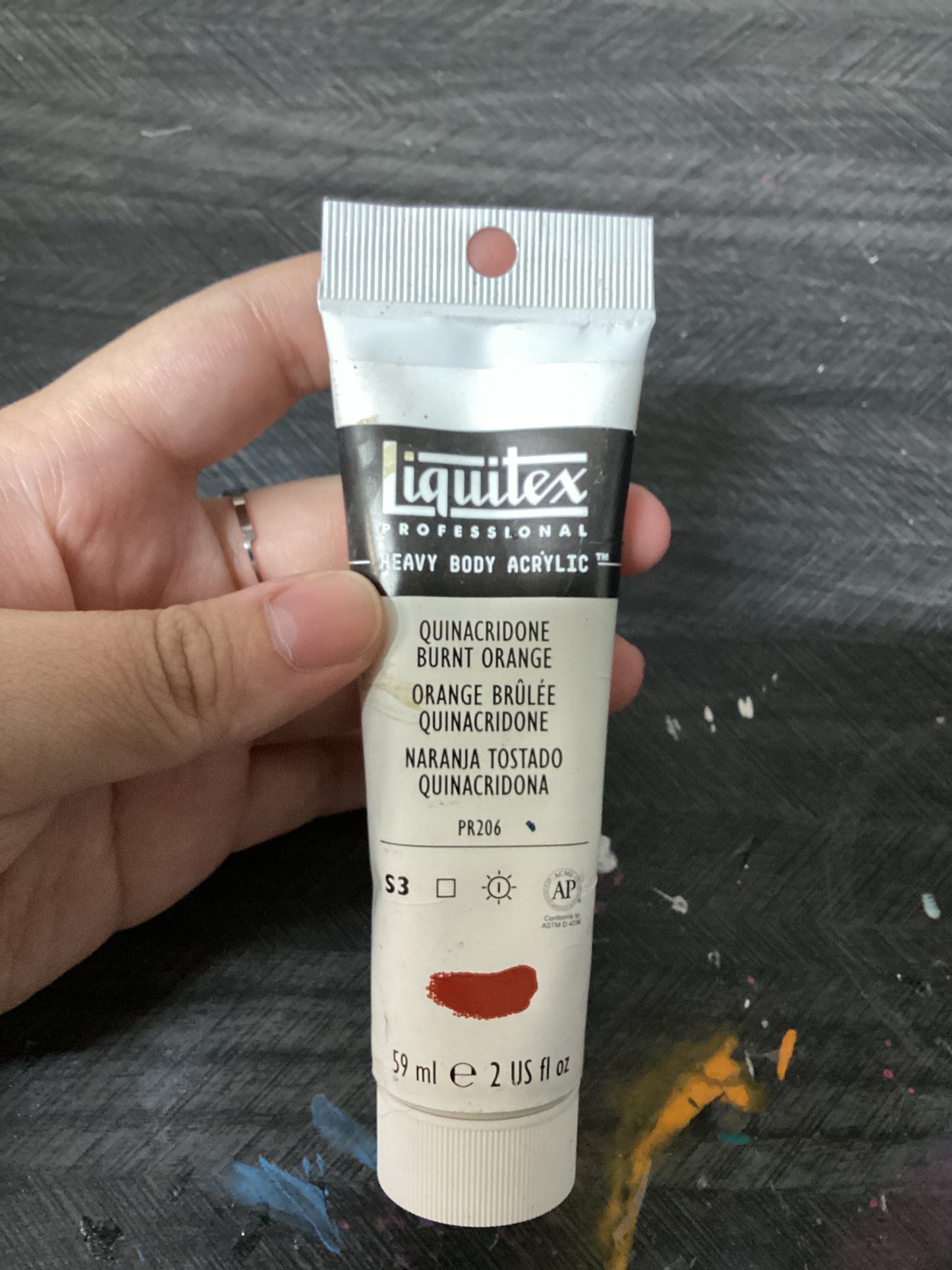Liquitex Professional | Quinacridone Burnt Orange | Heavy Body Acrylic