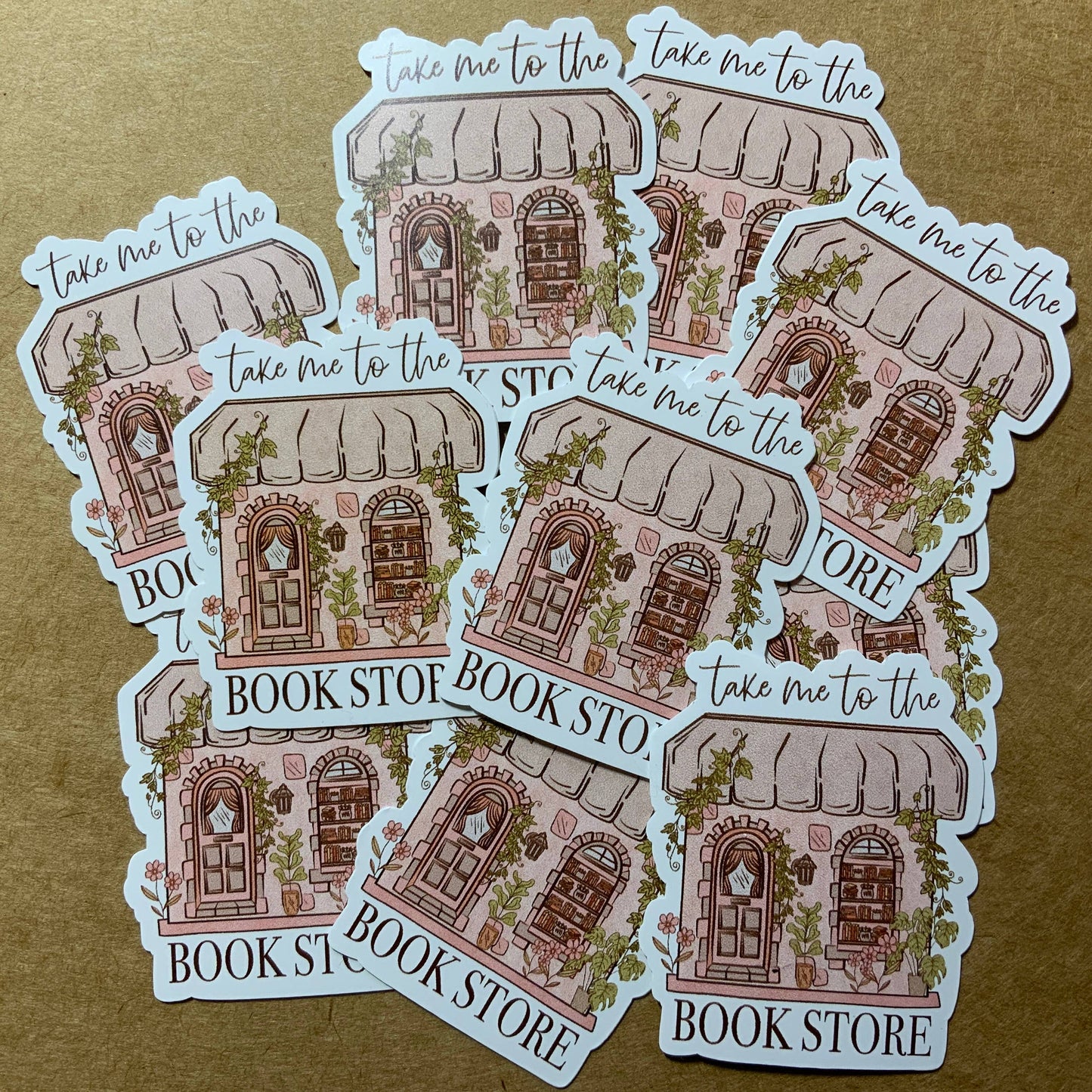 SALE Mini 2" Stickers - Book Store