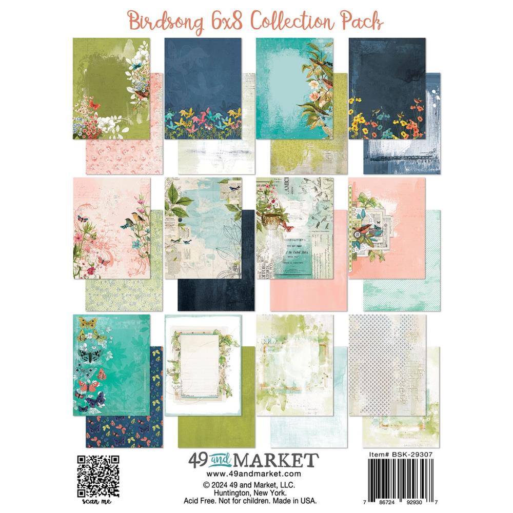 Birdsong 6×8 Paper Collection Pack