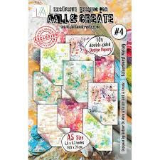 AALL & Create - Design Paper #04 - A5 Colourburst Melody