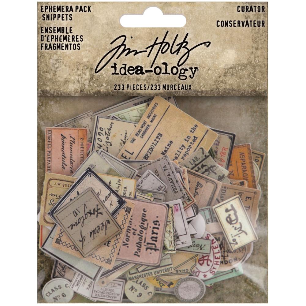 Tim Holtz Curator Ephemera Pack