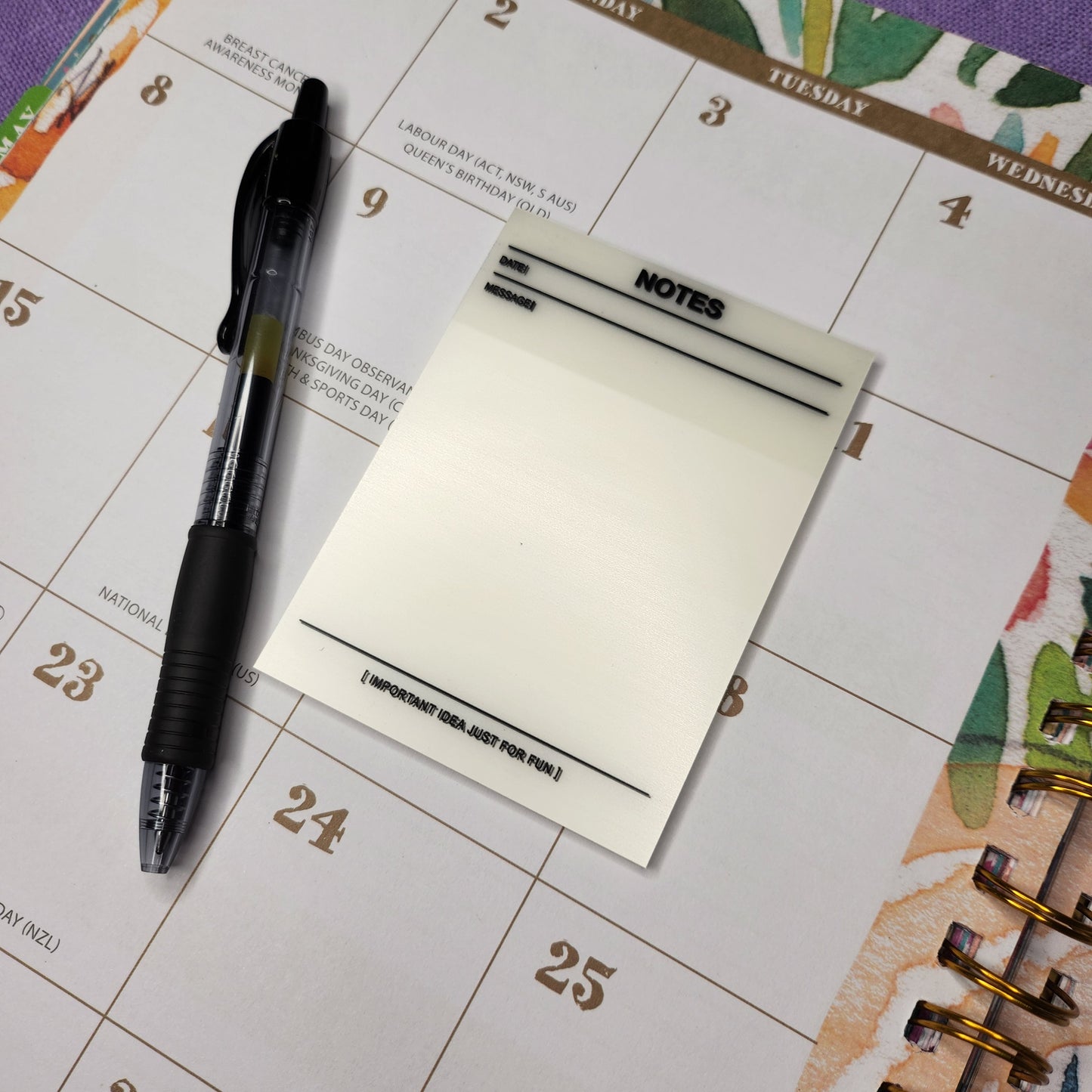 Transparent Sticky Notes