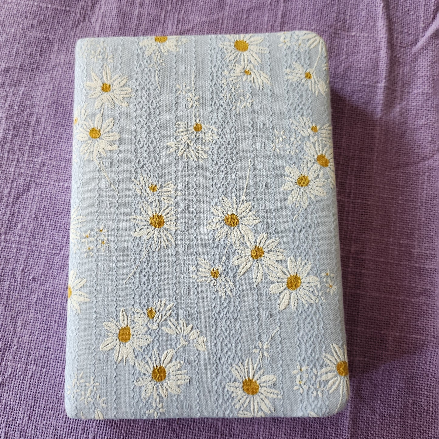 Fabric Daisy Notebook