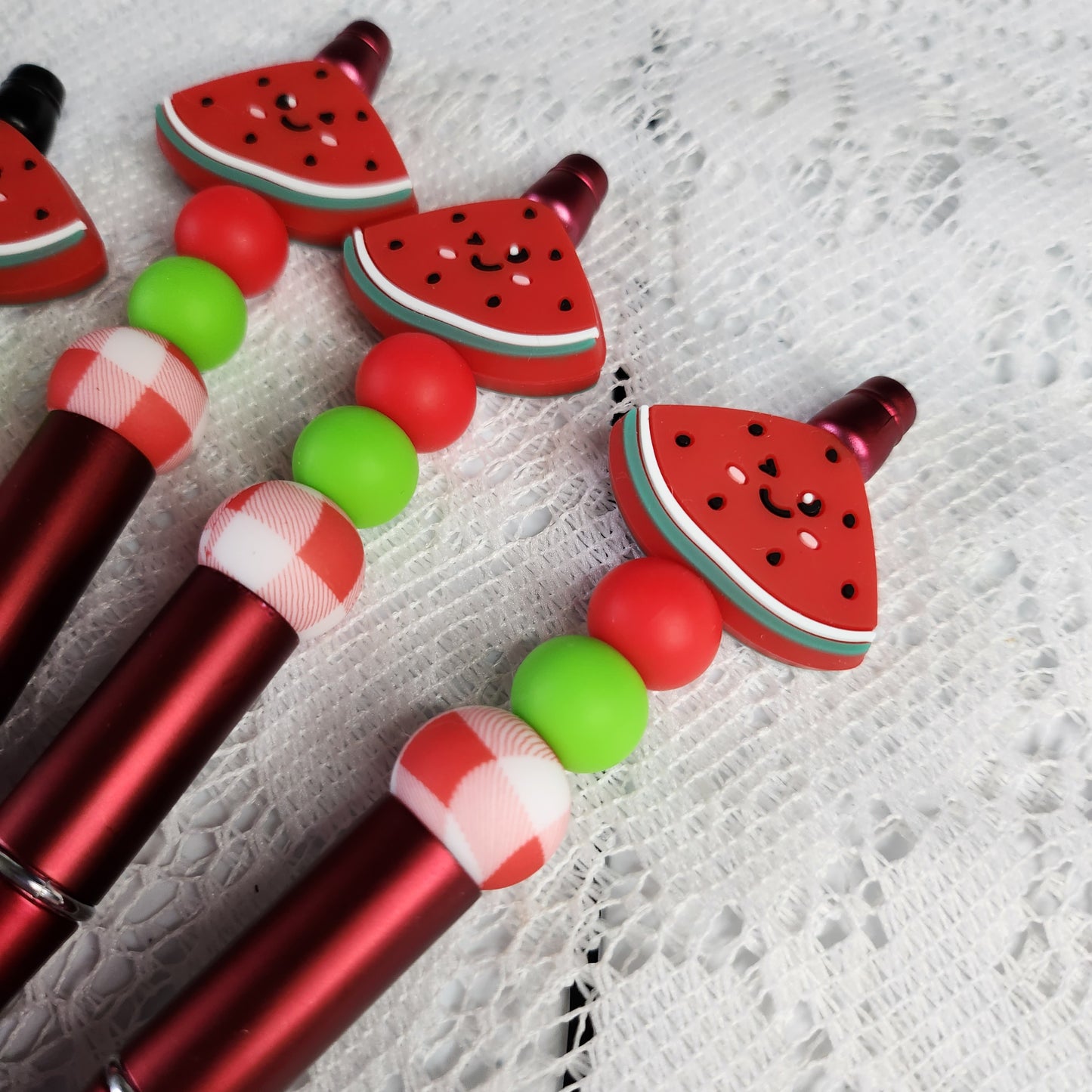 Watermelon Beaded Pen