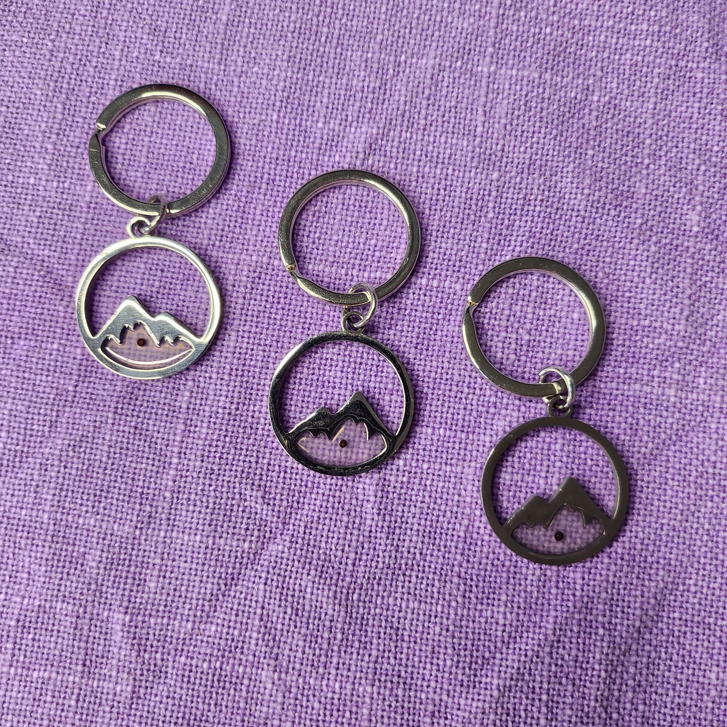 Faith Can Move Mountains Keychain