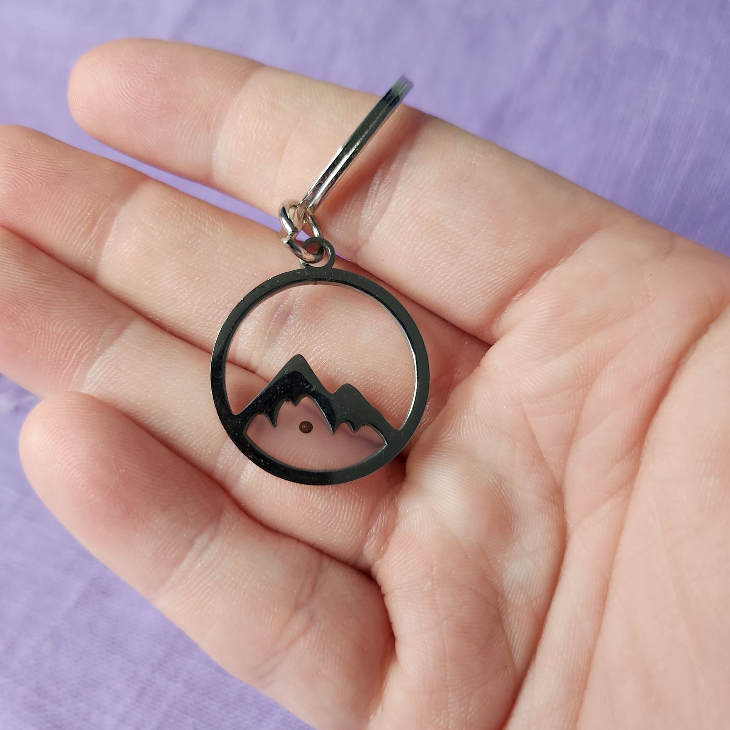 Faith Can Move Mountains Keychain