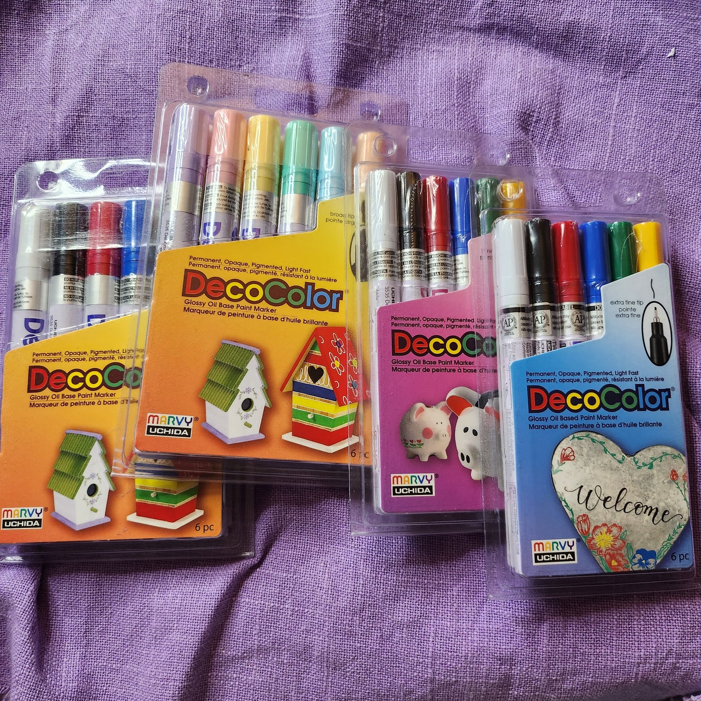 Decocolor Oil Base Paint Markers