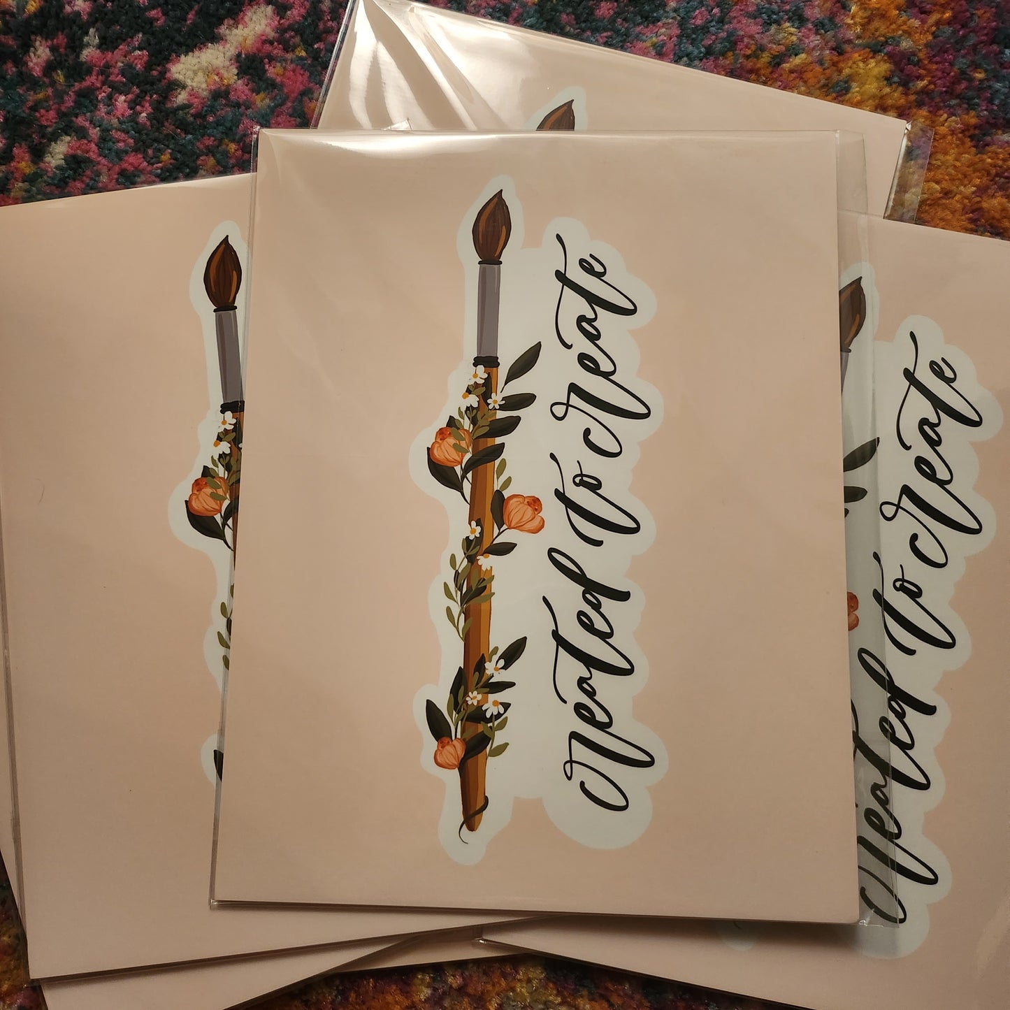 Created To Create Art Print