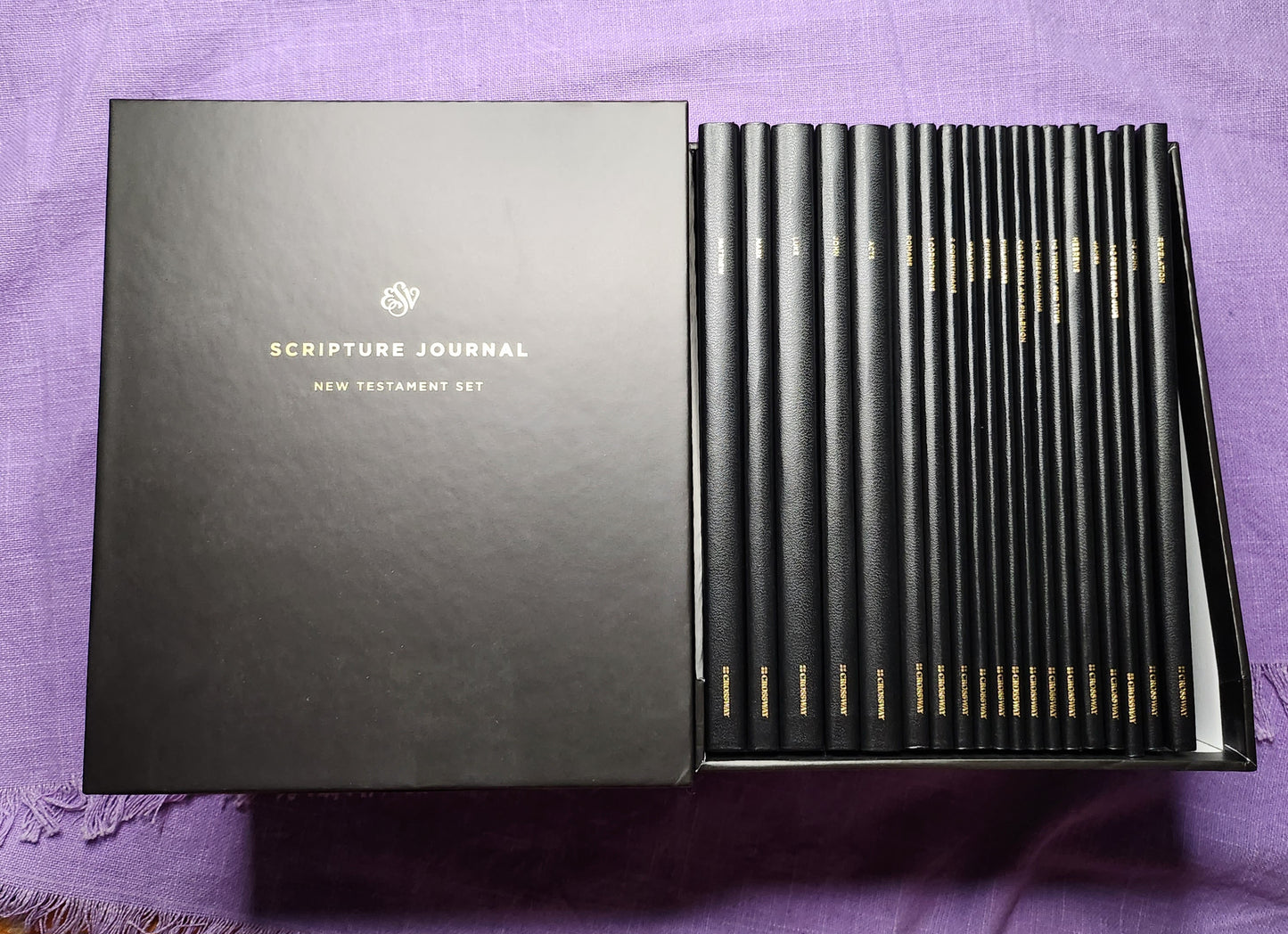 ESV Scripture Journal: New Testament Set, hardcover