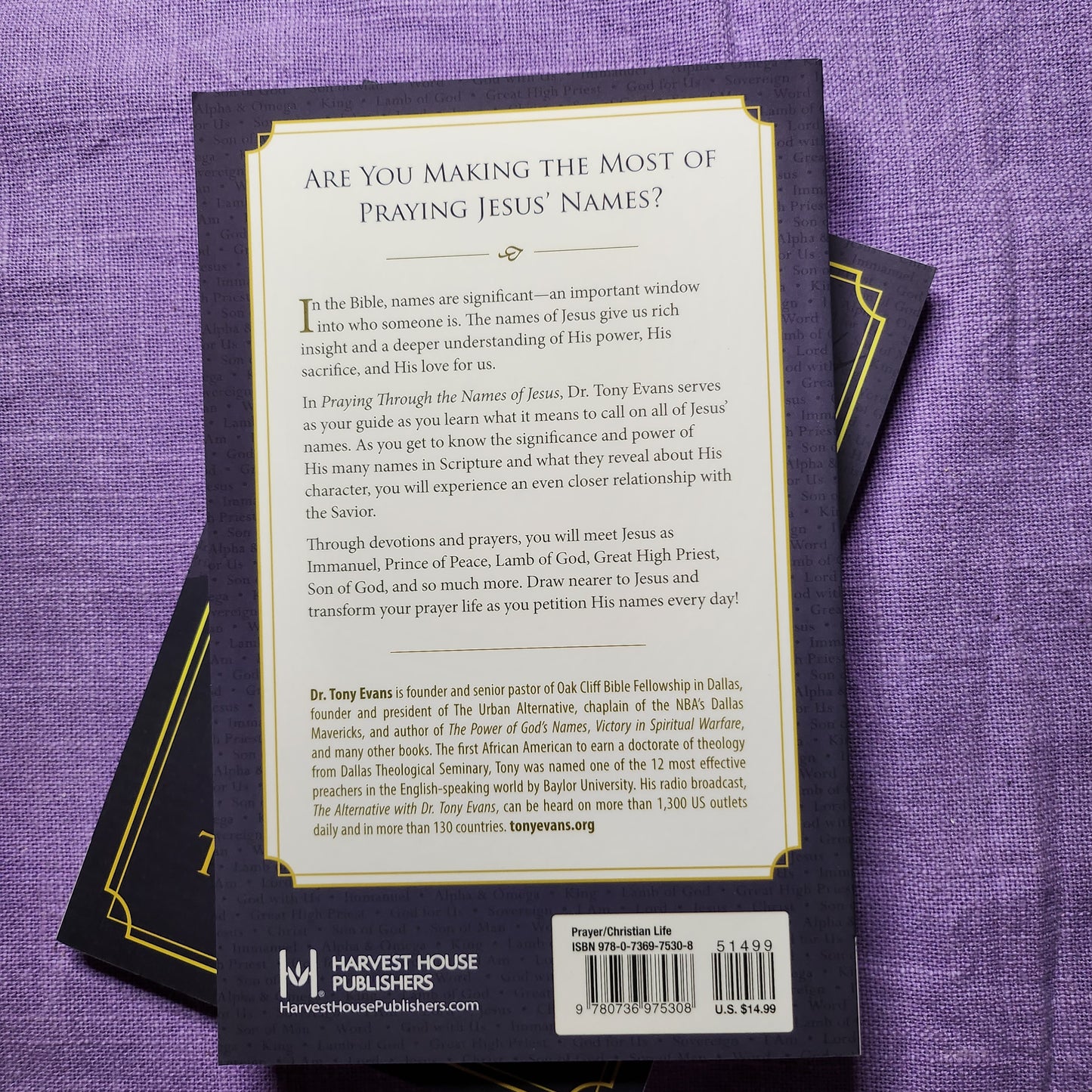 Praying Through The Names Of Jesus Tony Evans