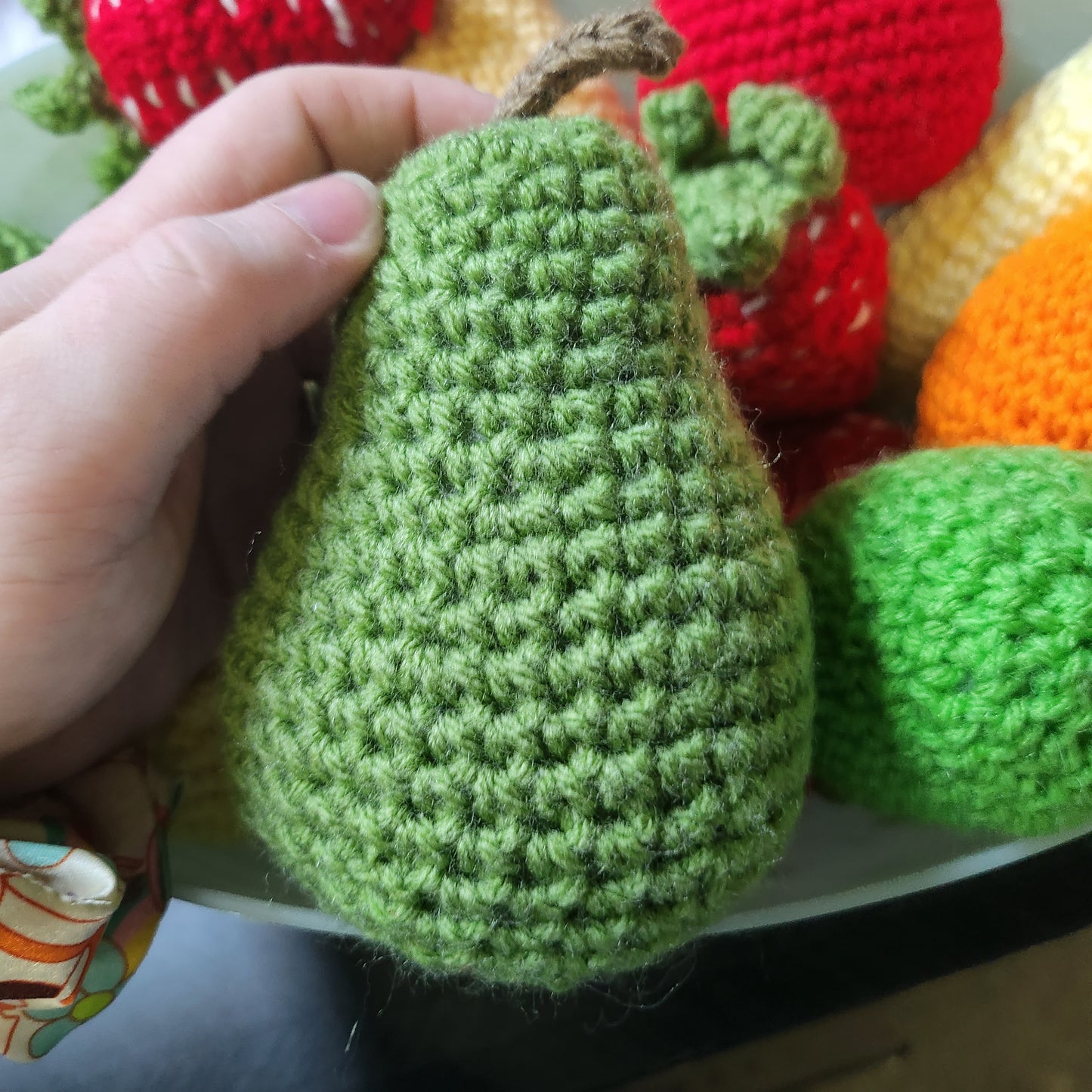 Crocheted Fruit