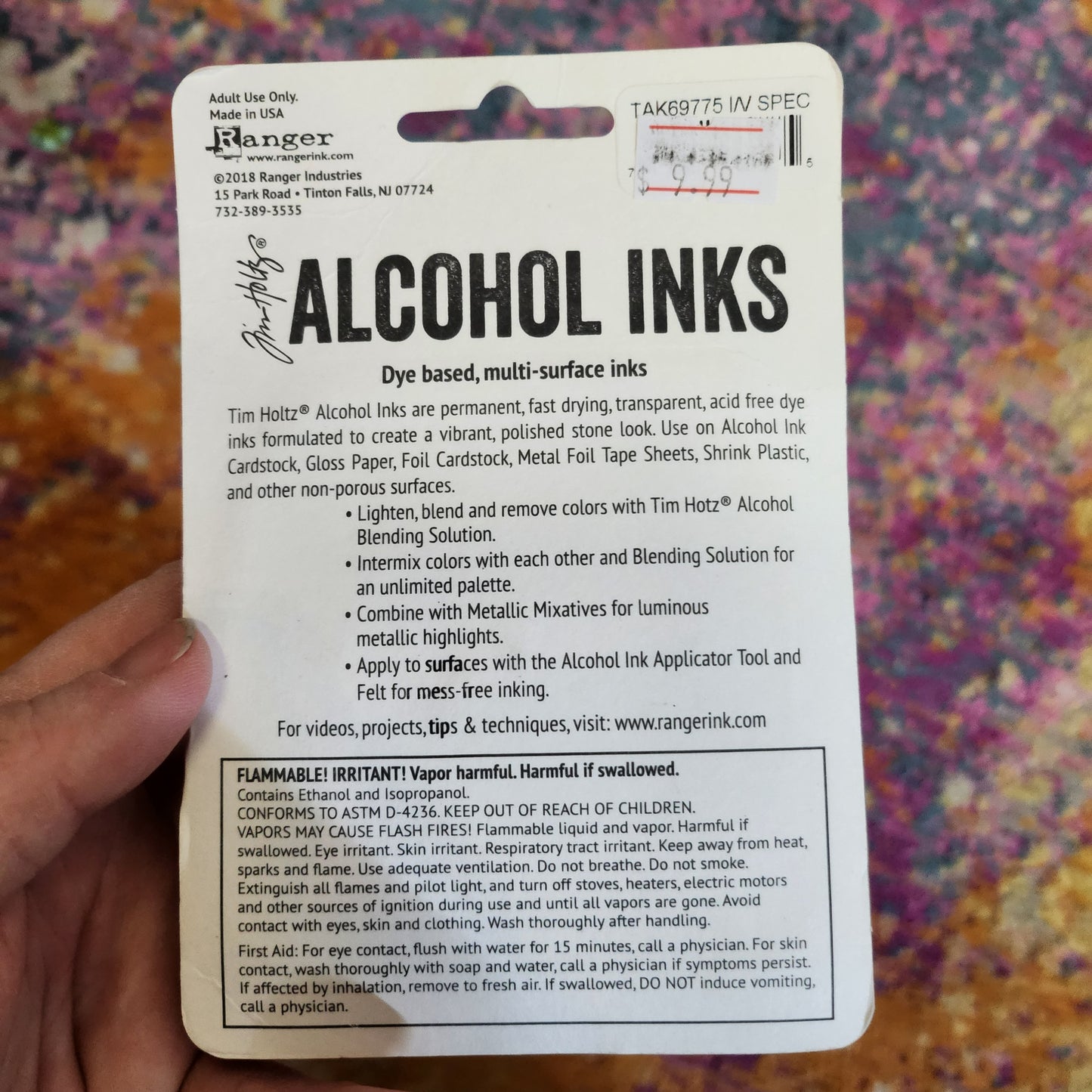 Tim Holtz Alcohol Ink