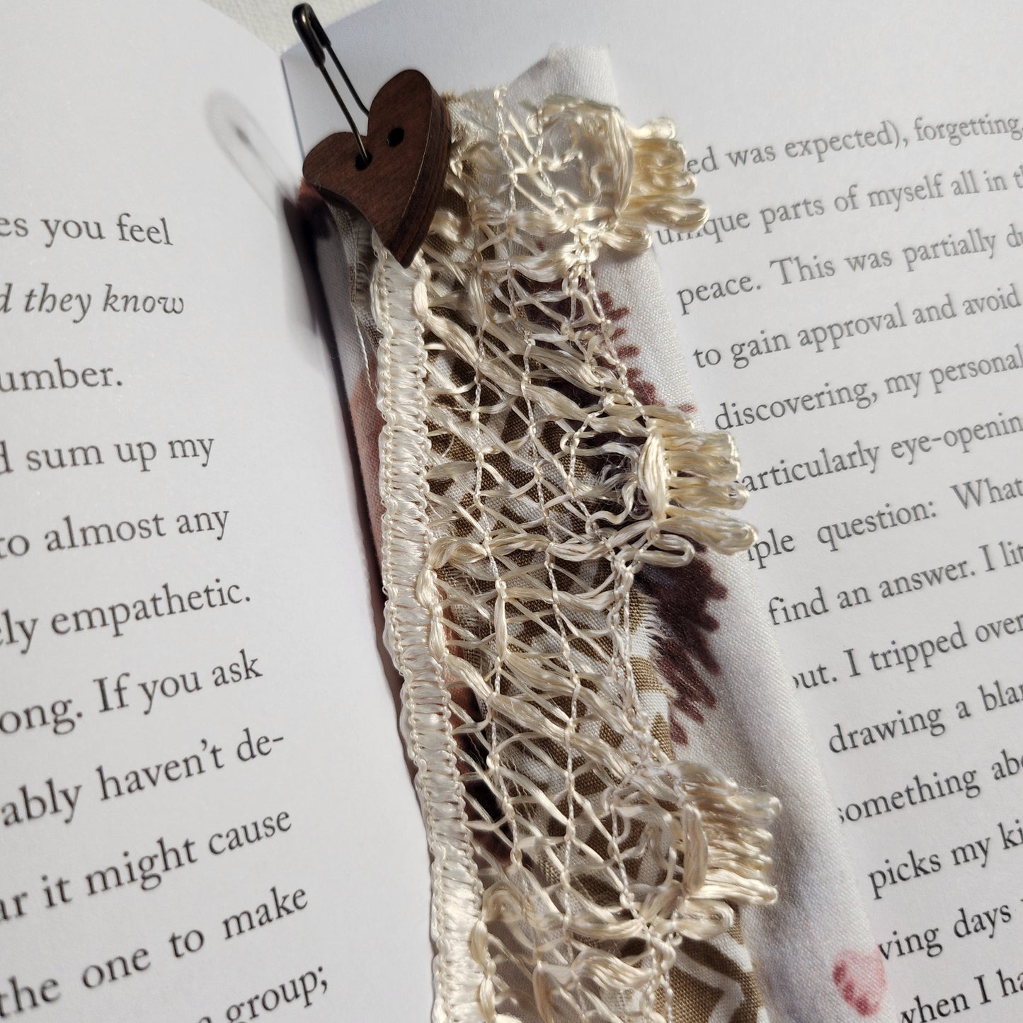Hedge Hog Fabric Bookmarks