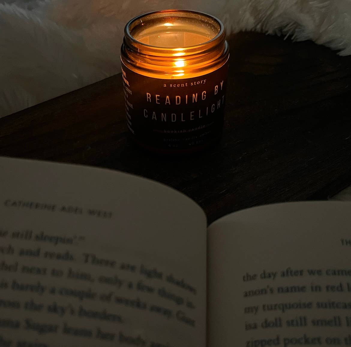 Reading by Candlelight - Bookish Candle | Book Themed