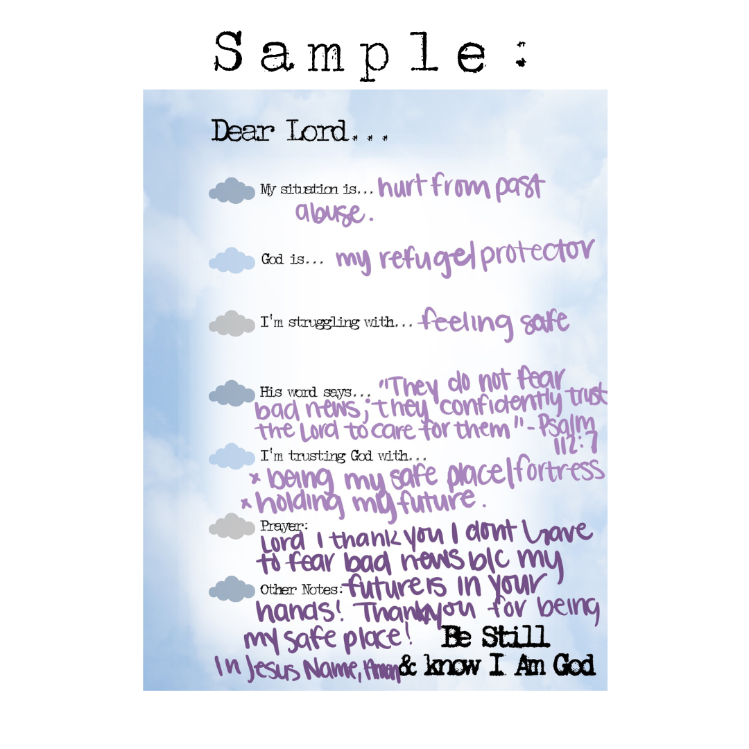 Be Still & Know I Am God Digital Worksheet