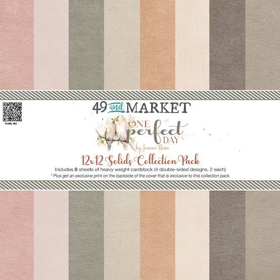 49 and Market | One Perfect Day | 12x12 Solids Collection Pack