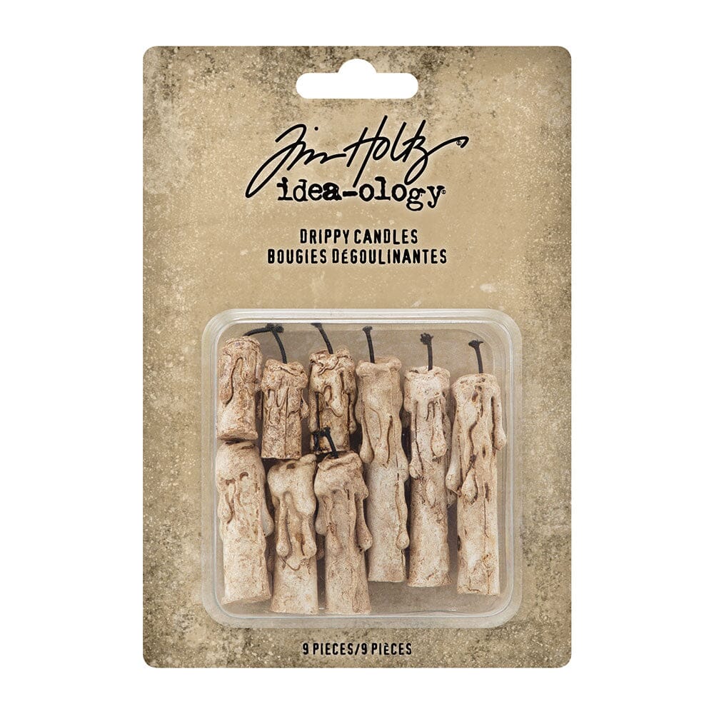 Tim Holtz Idea-ology Drippy Candles Halloween
