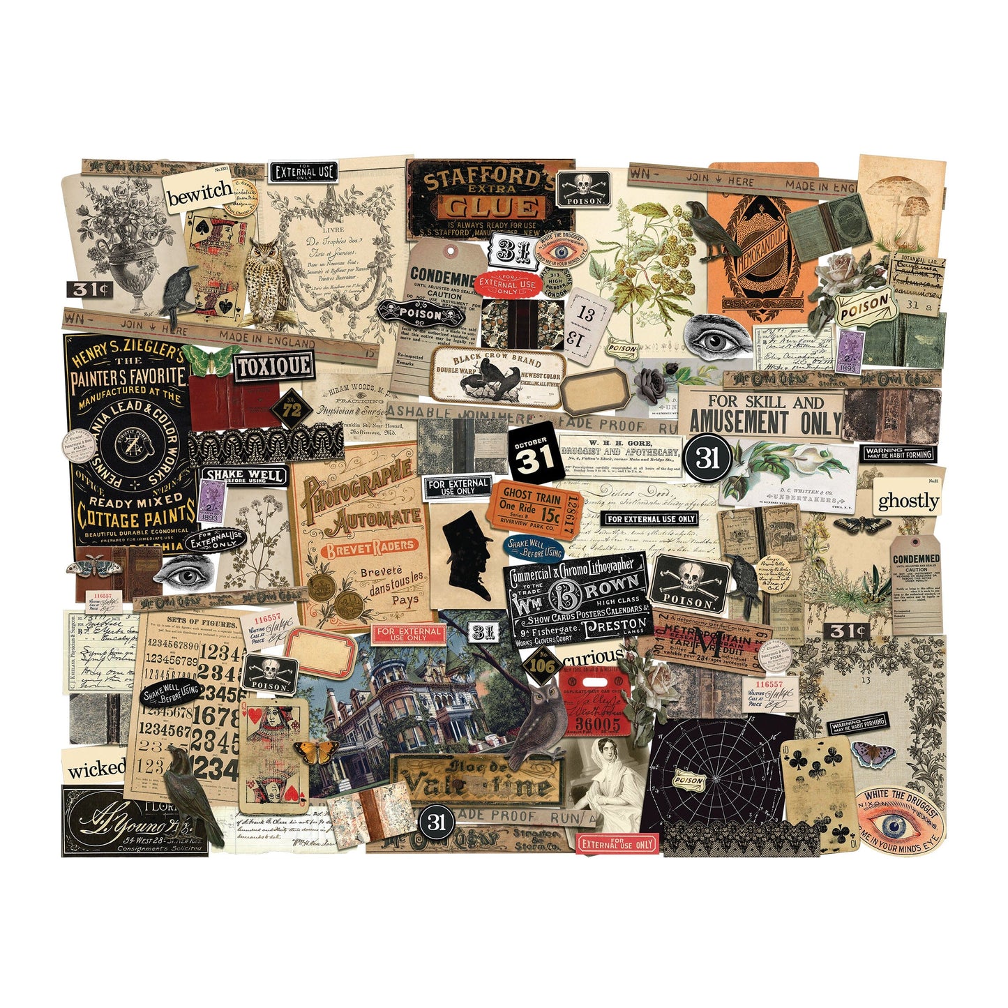 Tim Holtz Idea-ology Halloween 2024 Ephemera