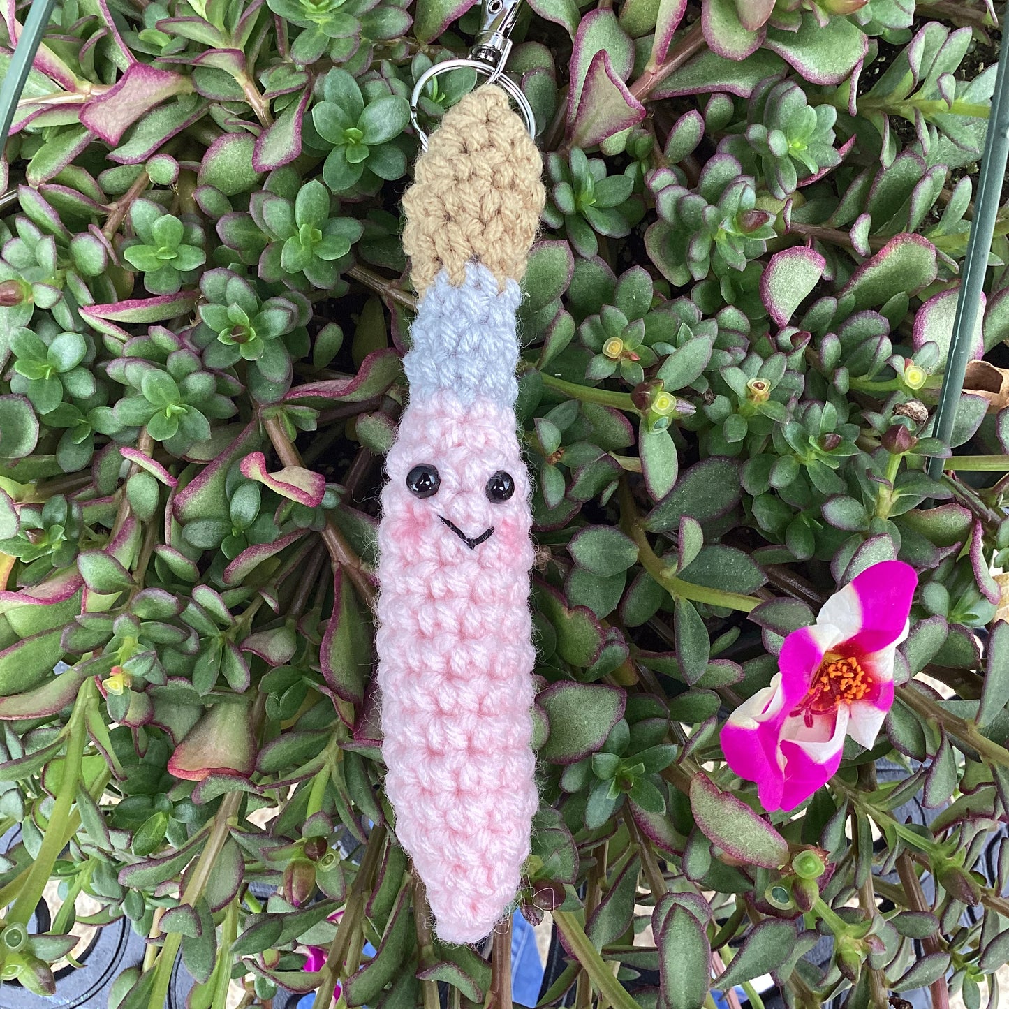 Paintbrush Keychain