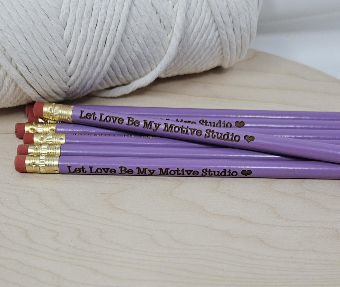 Purposeful Engraved Pencils