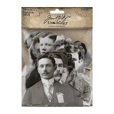 Tim Holtz Dolls Portraits Paper Crafts