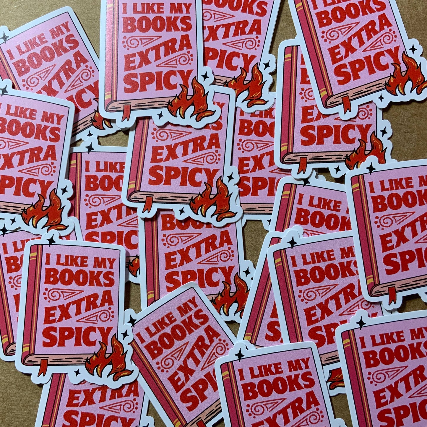 SALE Mini 2" Stickers - Books Spicy