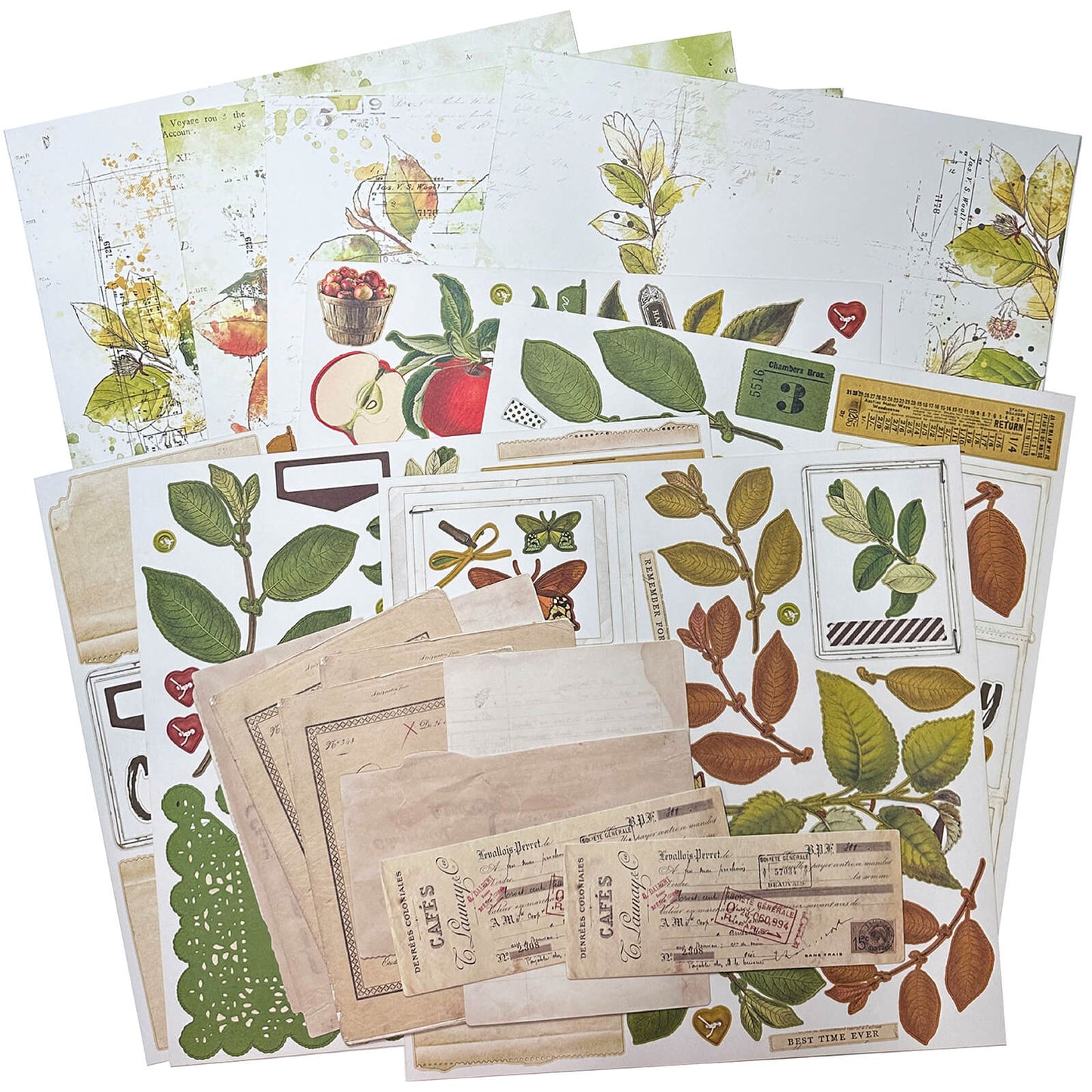 Vintage Orchard Page Kit