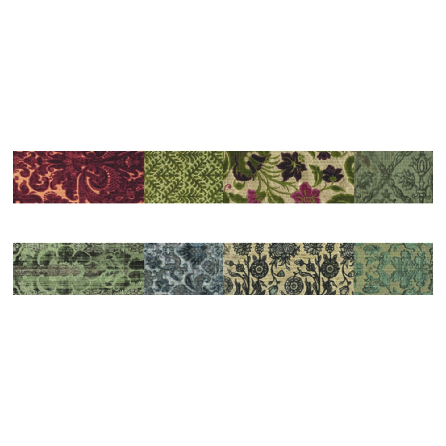 Tim Holtz Idea-Ology, Linen Tape Patchwork