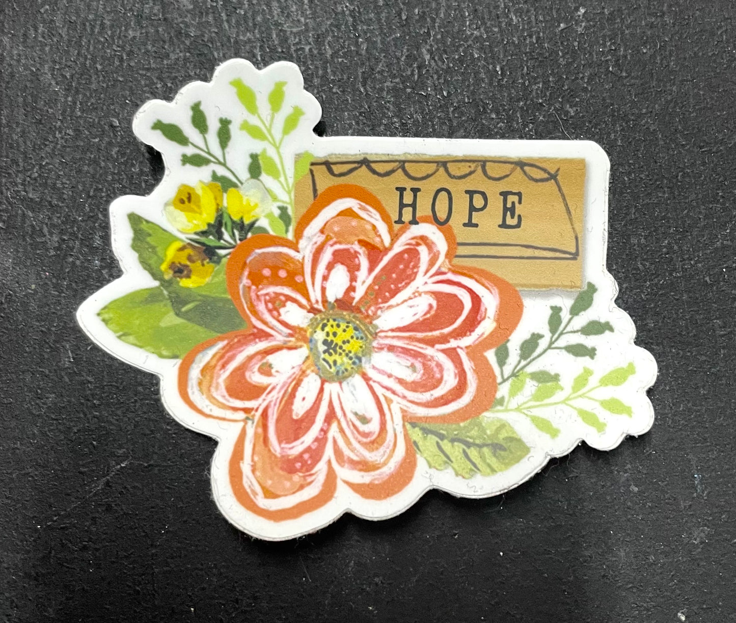 Hope Flower Sticker