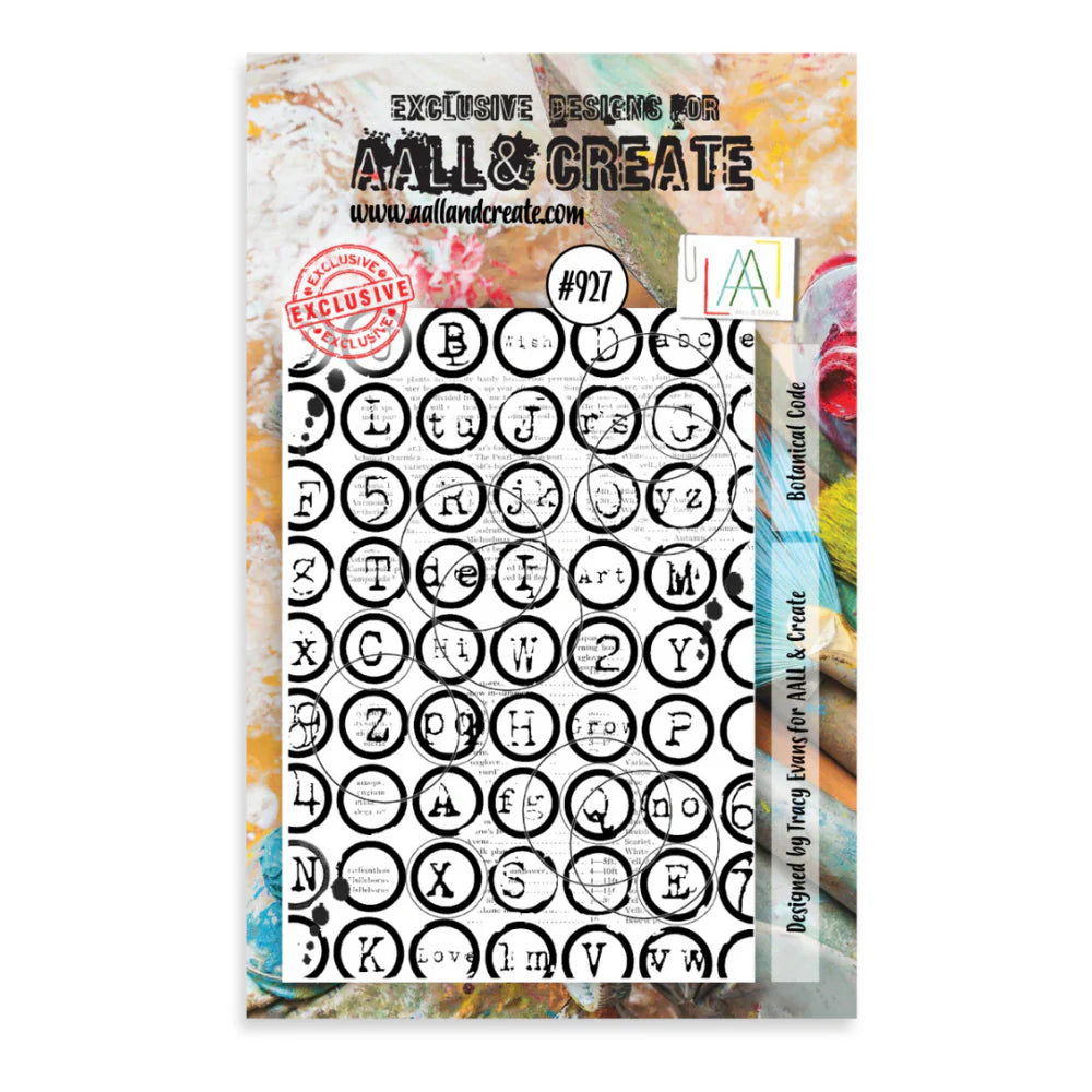 AALL & Create #927 | Botanical Code | Stamps