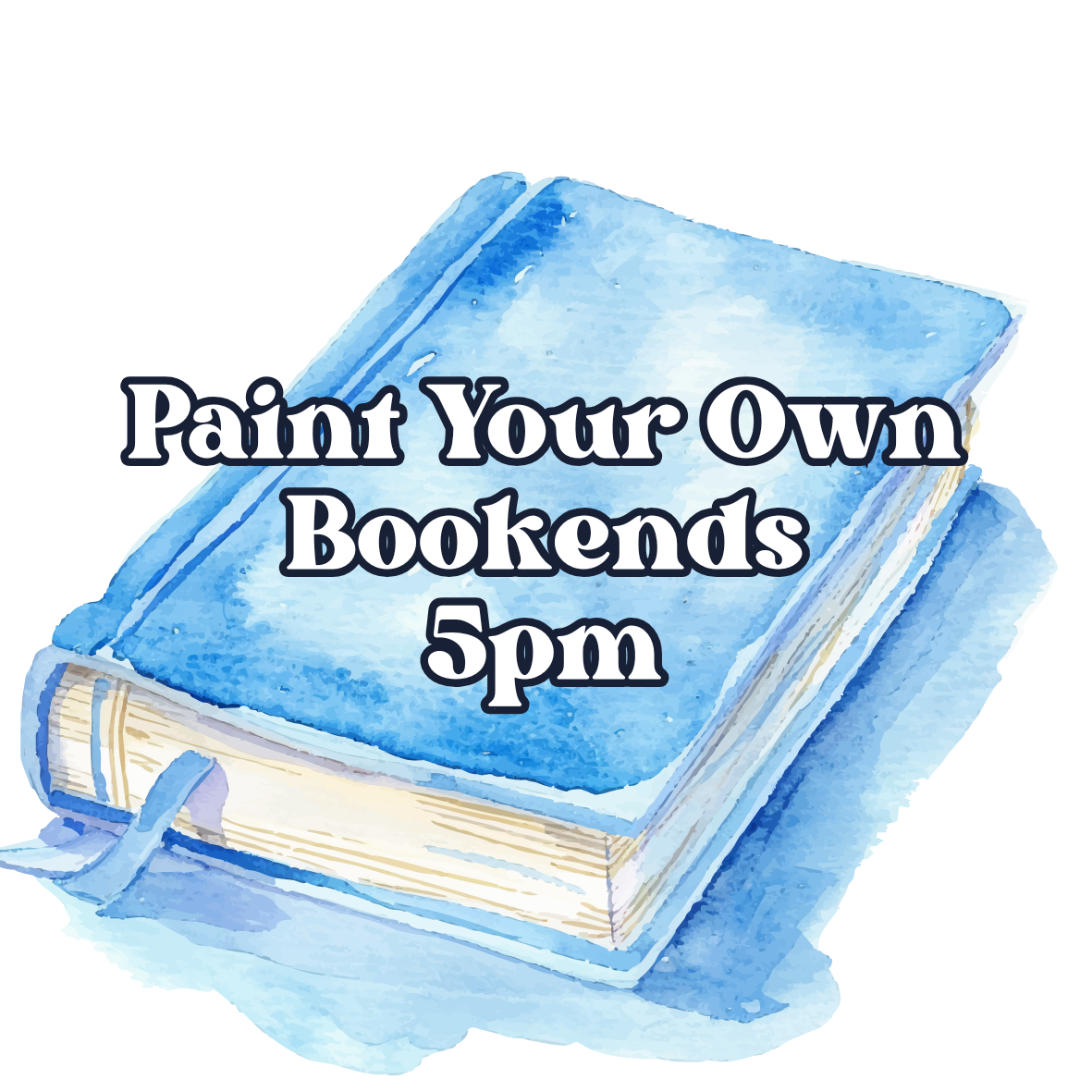 Paint Your Own Bookends