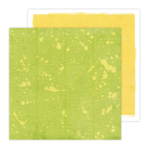 BoBunny - Colorful Story Collection - 12 x 12 Double Sided Paper - Loose Sheets