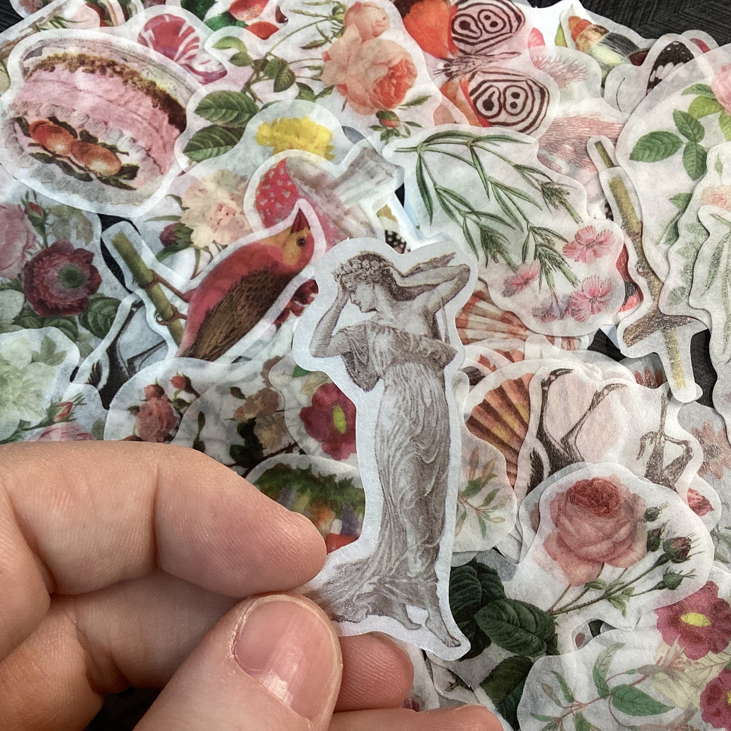 Pink Washi Sticker Mix