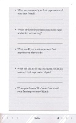 A Kid's Guide to the Names of God