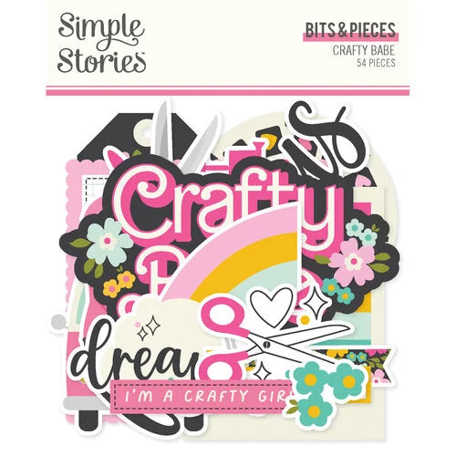 Simple Stories - Ephemera Bits & Pieces (Crafty Babe)
