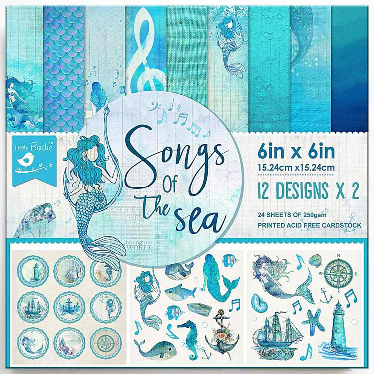 Songs Of The Sea 6x6 Paper Pack