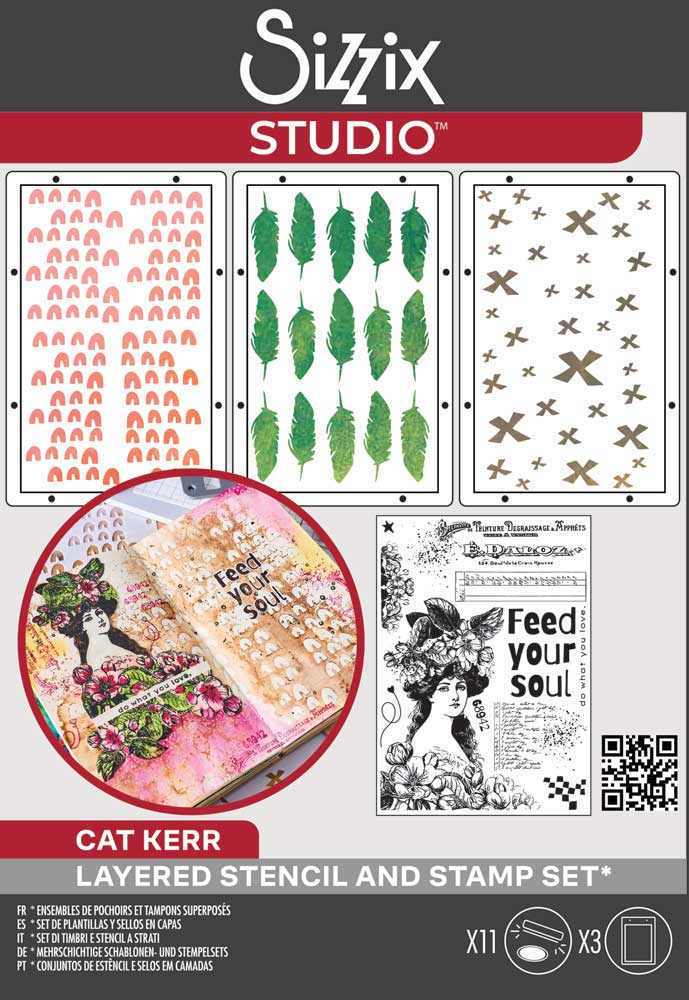 Layered Stencil and Stamp Set