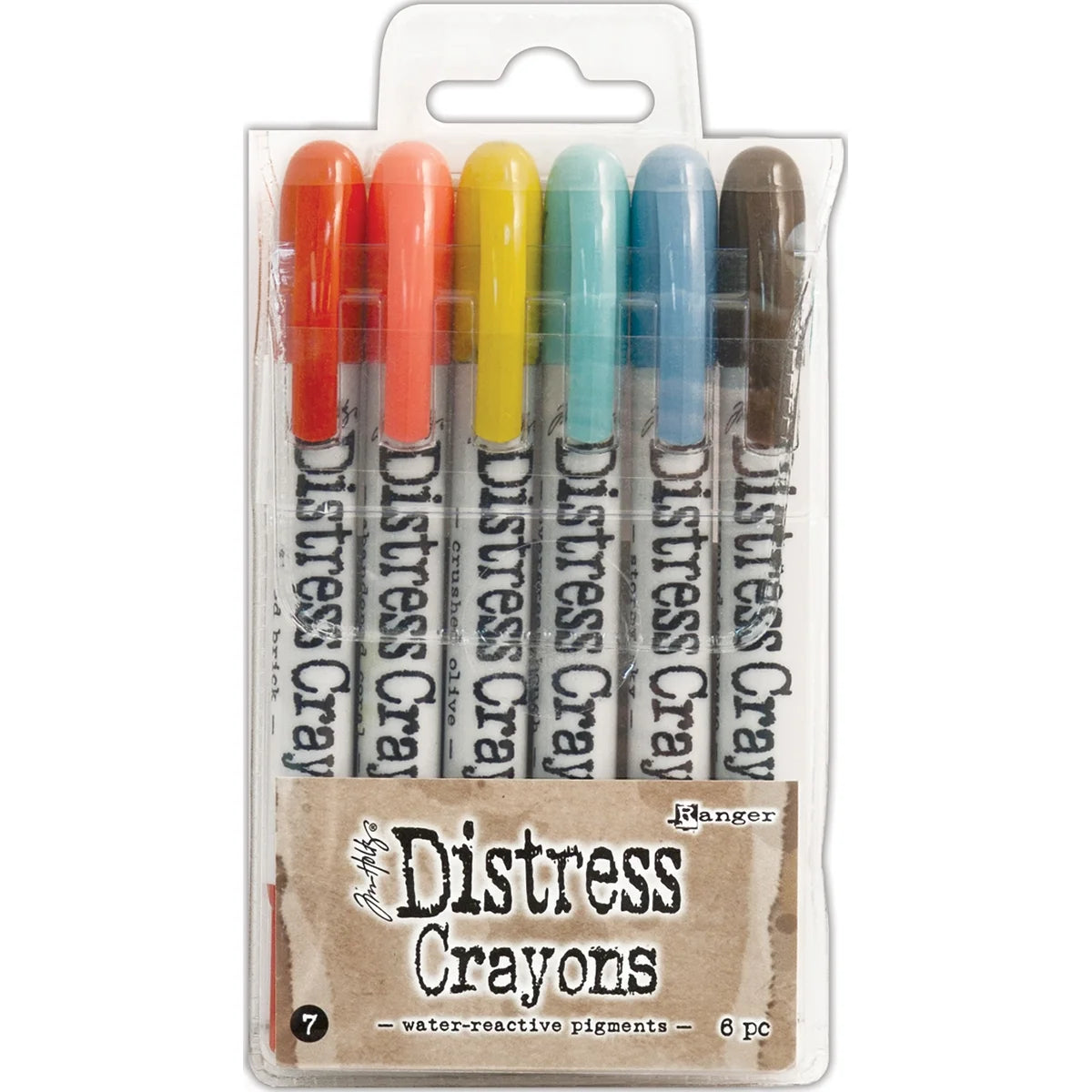 Ranger Ink - Tim Holtz - Distress Crayons - Set 7