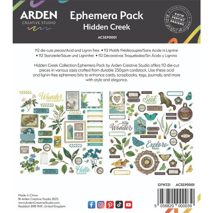 Arden Creative Studio | Hidden Creek | Ephemera Pack