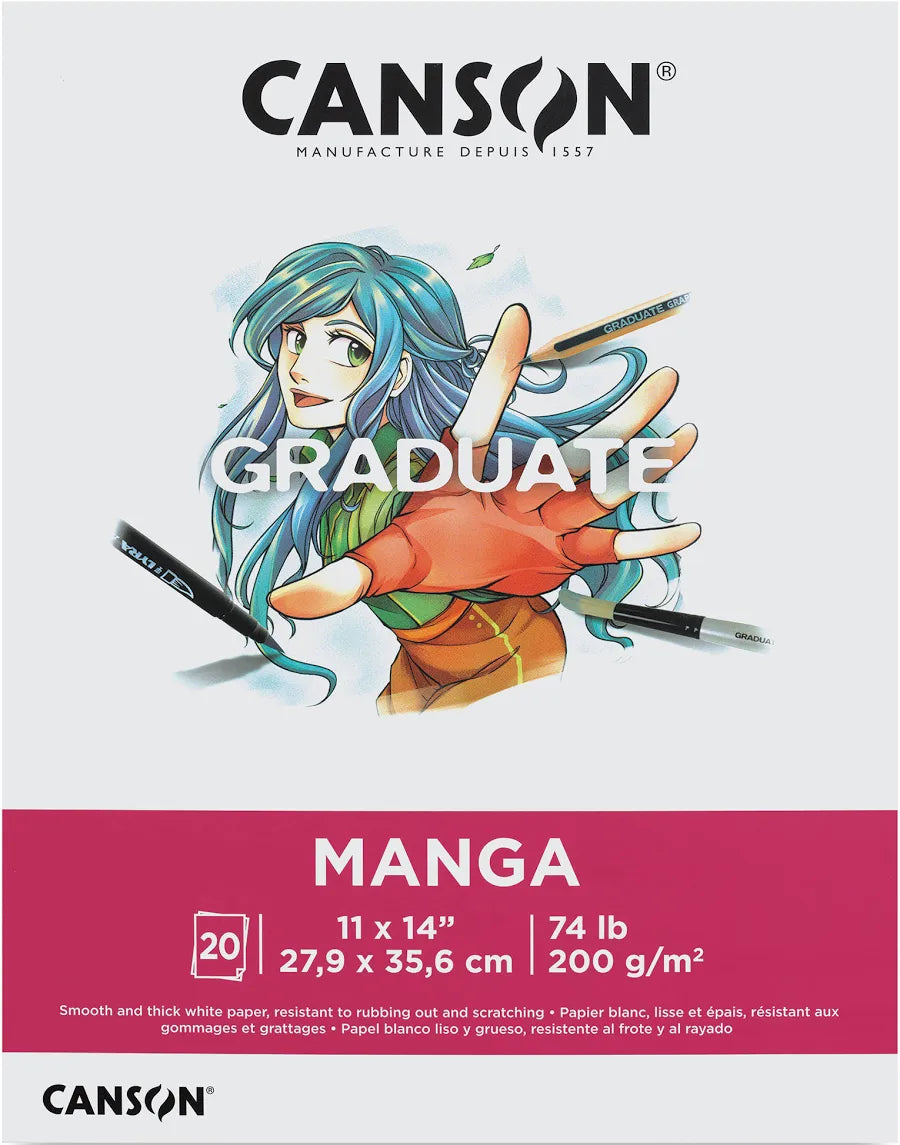 Canson Graduate Manga 9x12 Pad