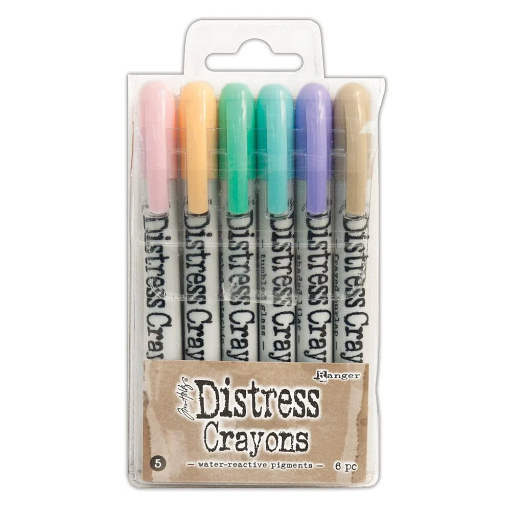 Tim Holtz Distress® Crayons Set 5