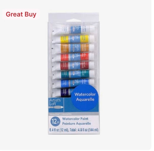 Watercolor Paint Set by Artist's Loft™ Fundamentals™