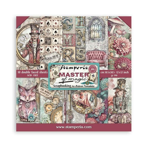 Stamperia Paper - Master of Magic (12x12)