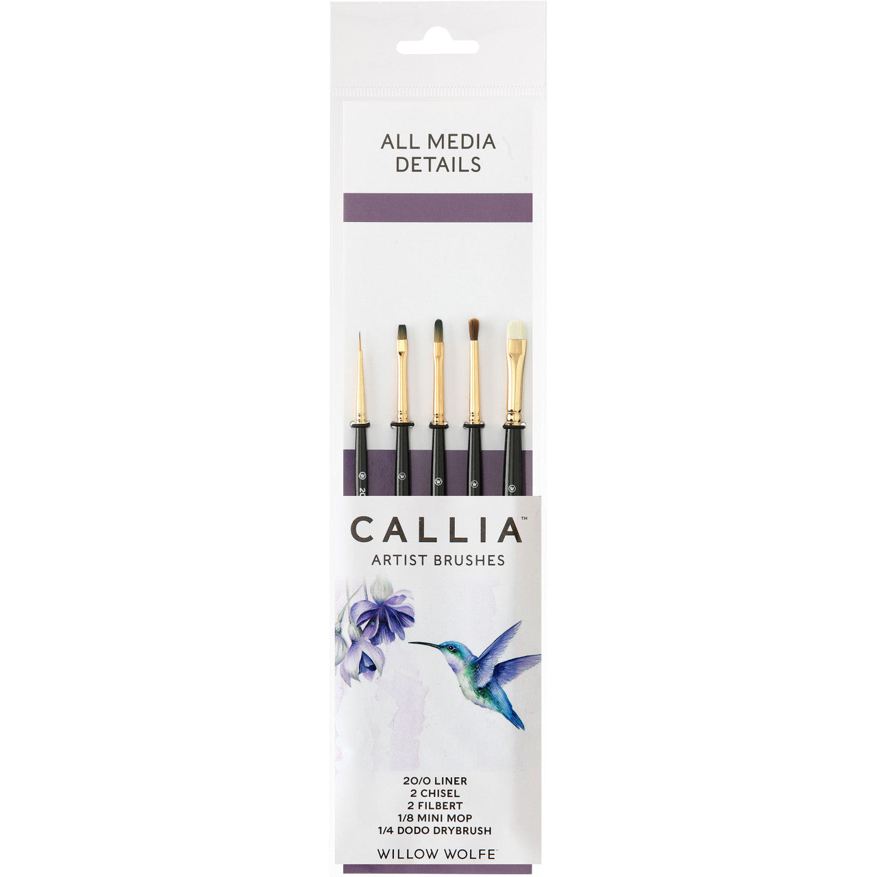 Callia - All Media Brushes 4pc Set